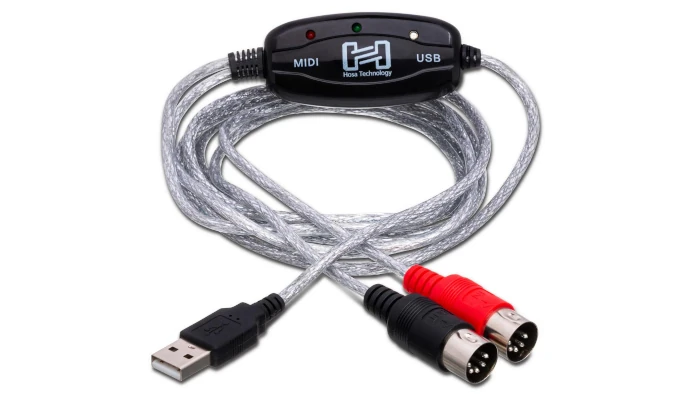 modern usb midi cable