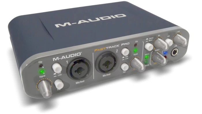 M-Audio Fast Track Pro 4x4 Mobile USB Audio/MIDI Interface with Preamps