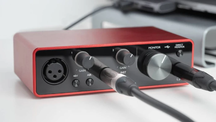 Modern USB audio interface