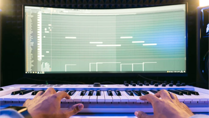 MIDI Sequencer Screen